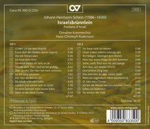 Johann Hermann Schein (1586-1630): Israels Brünnlein 1623, 2 CDs