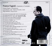 Franco Fagioli - Canzone e Cantate, CD