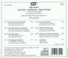 Veljo Tormis (1930-2017): Chorwerke "Liederhaufen", CD