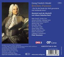 Georg Friedrich Händel (1685-1759): Passion nach Brockes HWV 48, 2 CDs