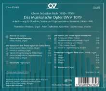Johann Sebastian Bach (1685-1750): Ein Musikalisches Opfer BWV 1079 (Fassung für Flöte,Violine &amp; Orgel von Helmut Bornefeld), CD