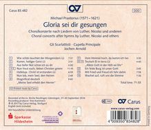 Michael Praetorius (1571-1621): Choralkonzerte - Gloria sei dir gesungen, CD