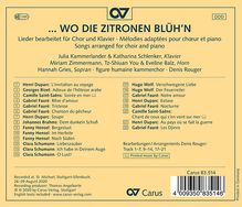 figure humaine kammerchor - ...Wo die Zitronen blüh'n, CD