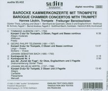 Hannes Läubin - Barocke Kammerkonzerte, CD