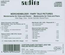 Musik für Viola &amp; Klavier "Fairy Tale Pictures", CD