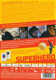 Death of a Superhero - Am Ende eines viel zu kurzen Tages, DVD