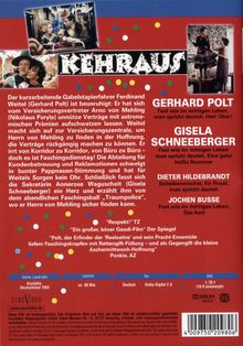 Kehraus (remasterte Fassung), DVD