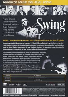 Swing - Amerikas Musik der 40er-Jahre, 4 DVDs