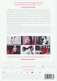 Marina Abramovic - The Artist Is Present (OmU), DVD