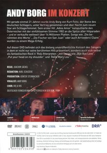Im Konzert: Andy Borg - Live Konzert in Gera 1988, DVD