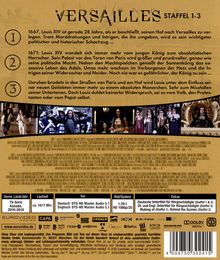 Versailles Staffel 1-3 (Blu-ray), 9 Blu-ray Discs