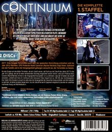 Continuum Staffel 1 (Blu-ray), 2 Blu-ray Discs