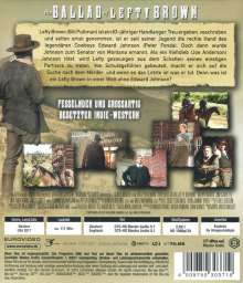 The Ballad of Lefty Brown (Blu-ray), Blu-ray Disc