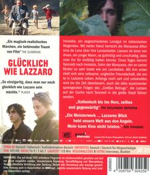 Glücklich wie Lazzaro (Blu-ray), Blu-ray Disc