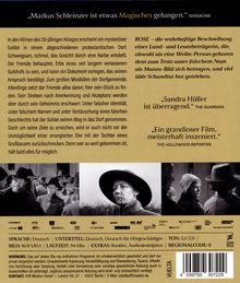 Text: "Markus Schleinzer ist etwas Magisches gelungen." 
Unten sind Schwarz-Weiß-Szenen aus einem historischen Film.