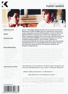 Funny Games (Blu-ray im Mediabook), Blu-ray Disc