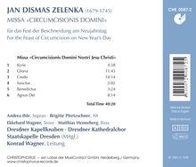 Jan Dismas Zelenka (1679-1745): Missa Circumcisionis Domini Nostri, CD