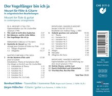 Musik für Flöte &amp; Gitarre "Der Vogelfänger bin ich ja", CD