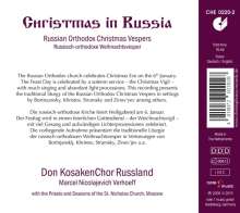 Don KosakenChor Russland - Christmas in Russia, CD