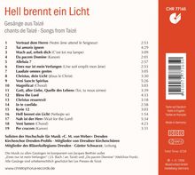 Gesänge aus Taize - Hell brennt ein Licht, CD