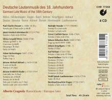 Alberto Crugnola - Deutsche Lautenmusik des 18.Jahrhunderts, 4 CDs