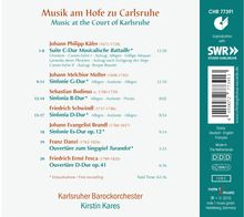 Musik am Hofe zu Carlsruhe, CD