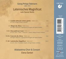 Georg Philipp Telemann (1681-1767): Lateinisches Magnificat C-Dur TWV 9:17, CD
