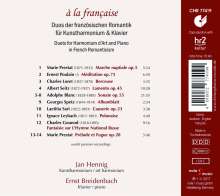 A La Francaise - Duos der französischen Romantik für Kunstharmonium &amp; Klavier, CD