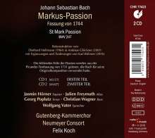 Johann Sebastian Bach (1685-1750): Markus-Passion nach BWV 247 (1744), CD