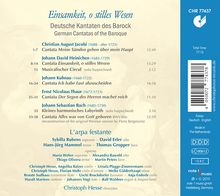 Deutsche Kantaten des Barock "Einsamkeit, o stilles Wesen", CD