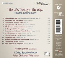 Georg Friedrich Händel (1685-1759): Geistliche Arien - The Life, the Light, the Way, CD