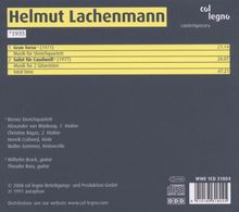 Helmut Lachenmann (geb. 1935): Gran Torso für Streichquartett, CD