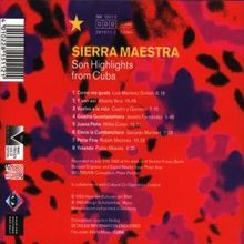 Sierra Maestra: Son Highlights From Cuba, CD