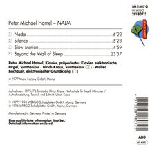 Peter Michael Hamel (geb. 1947): Nada, CD