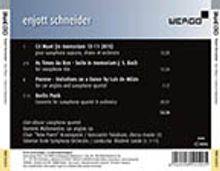 Enjott Schneider (geb. 1950): Konzert für Saxophonquartett &amp; Orchester "Berlin Punk", CD
