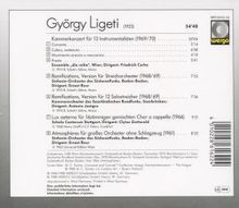 György Ligeti (1923-2006): Kammerkonzert für 13 Instrumentalisten, CD
