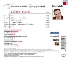 Gordon Kampe (geb. 1976): Kammermusik, CD