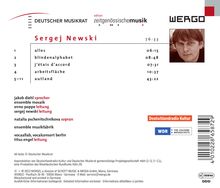 Sergej Newski (geb. 1972): Werke "Alles", CD