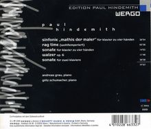 Paul Hindemith (1895-1963): Sonate für Klavier 4-händig, CD