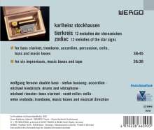 Karlheinz Stockhausen (1928-2007): Tierkreis, CD