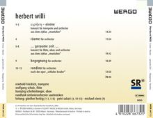 Herbert Willi (geb. 1956): Orchesterwerke, CD