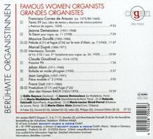 Berühmte französische Organistinnen, CD