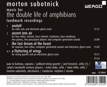 Morton Subotnick (geb. 1933): Music for the double life of amphibians, CD