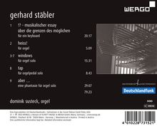 Gerhard Stäbler (geb. 1949): Orgelwerke, CD
