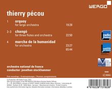 Thierry Pecou (geb. 1965): Orquoy für großes Orchester, CD