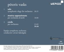 Peteris Vasks (geb. 1946): Sala, CD