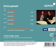Brice Pauset (geb. 1965): Canons für Klavier, 2 CDs