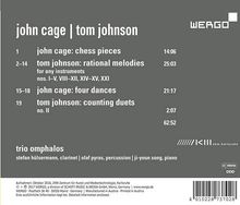 John Cage (1912-1992): Chess Pieces für Klarinette, Klavier, Percussion, CD