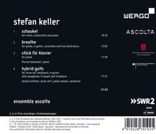 Stefan Keller (geb. 1974): Kammermusik "Hybrid Gaits", CD