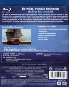 Master and Commander (Blu-ray), Blu-ray Disc